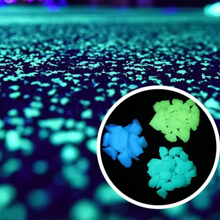 Artipisyal na kulay na makinang na sahig na paving na bato