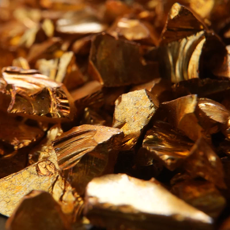 Makukulay na baso ng baso para sa terrazzo