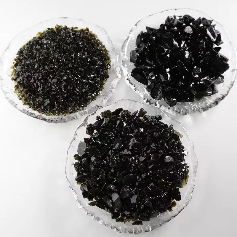 Makukulay na baso ng baso para sa terrazzo